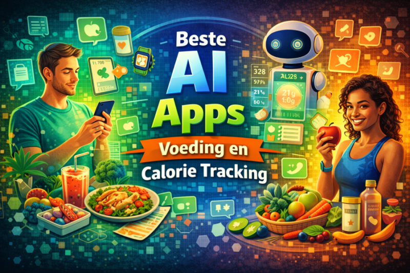Beste AI apps voor voeding en calorie tracking
