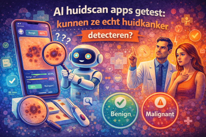 AI huidscan apps getest kunnen ze echt huidkanker detecteren