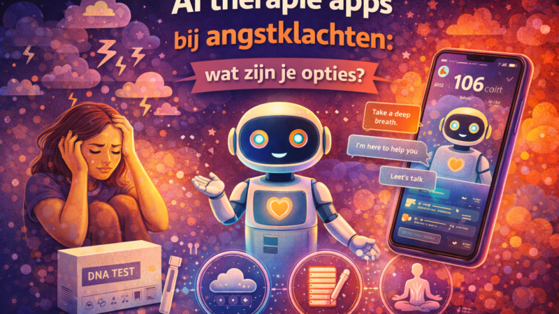 AI therapie apps bij angstklachten wat zijn je opties