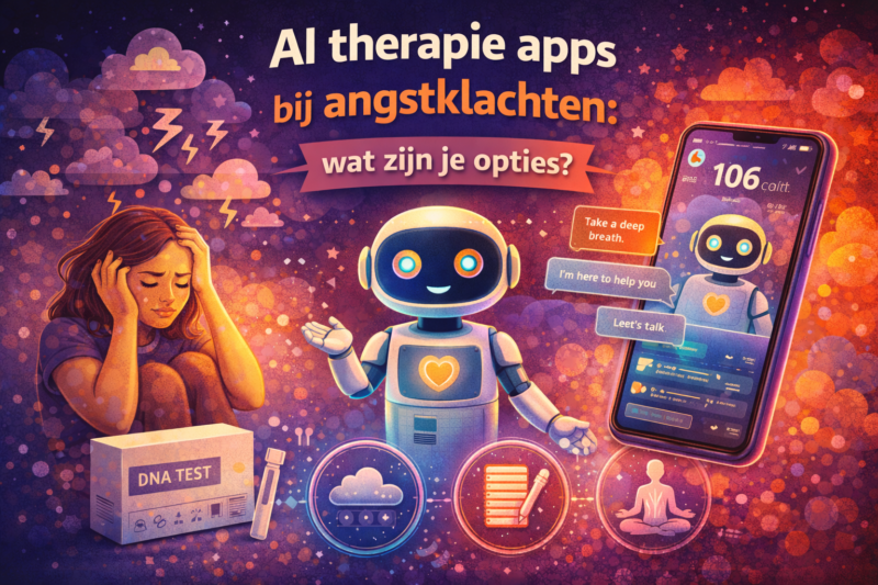 AI therapie apps bij angstklachten wat zijn je opties