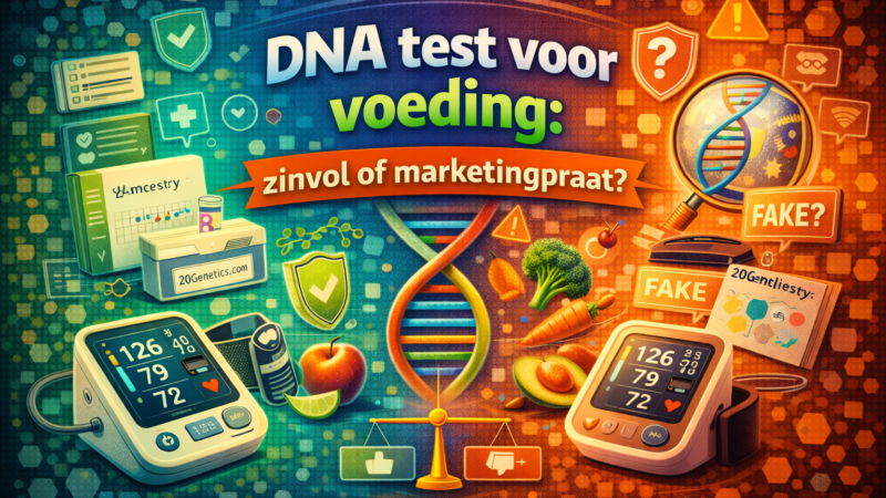 DNA test voor voeding zinvol of marketingpraat