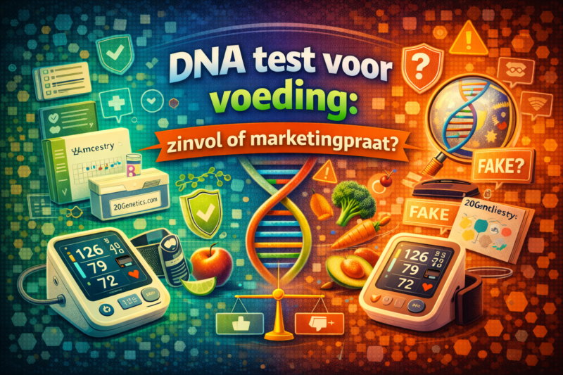 DNA test voor voeding zinvol of marketingpraat