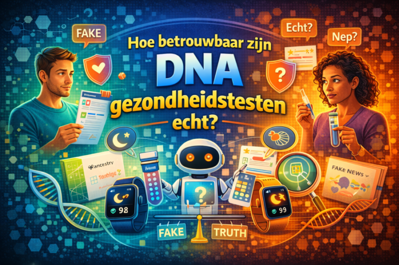 Hoe betrouwbaar zijn DNA gezondheidstesten echt