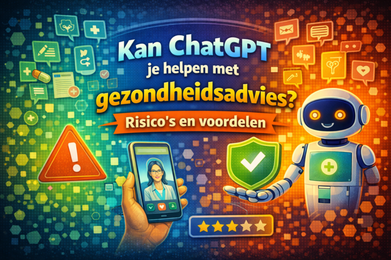 Kan ChatGPT je helpen met gezondheidsadvies Risico’s en voordelen