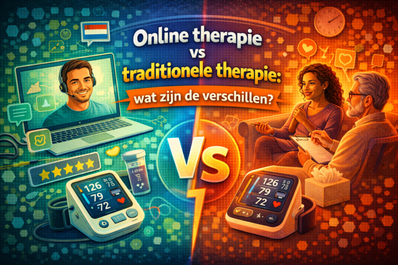 Online therapie vs traditionele therapie wat zijn de verschillen