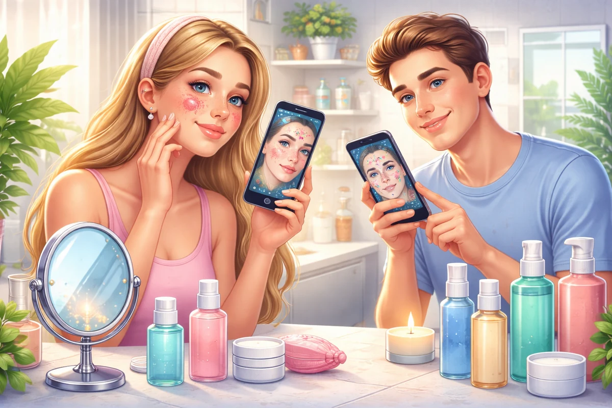 AI apps voor huidanalyse en acne onze test