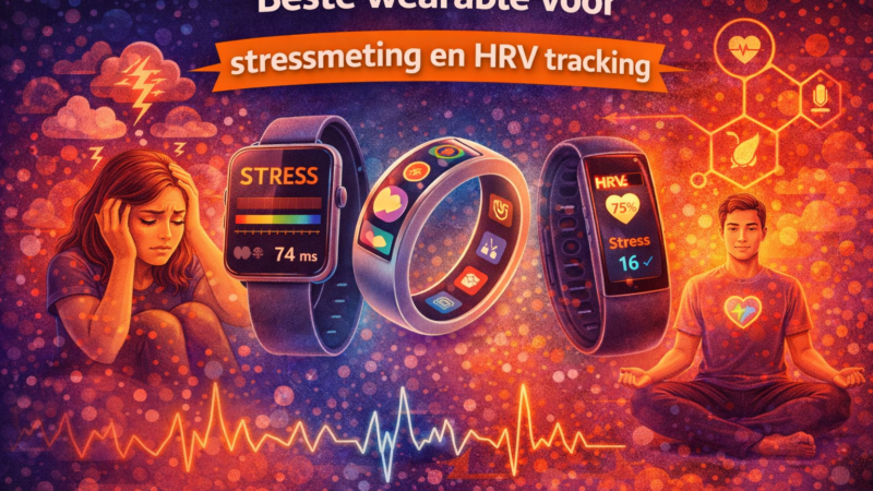 Beste wearable voor stressmeting en HRV tracking