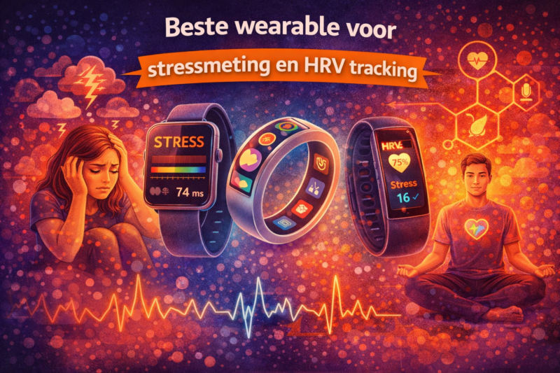 Beste wearable voor stressmeting en HRV tracking