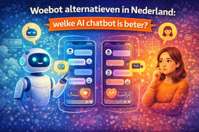 Woebot alternatief in Nederland welke AI chatbot is beter