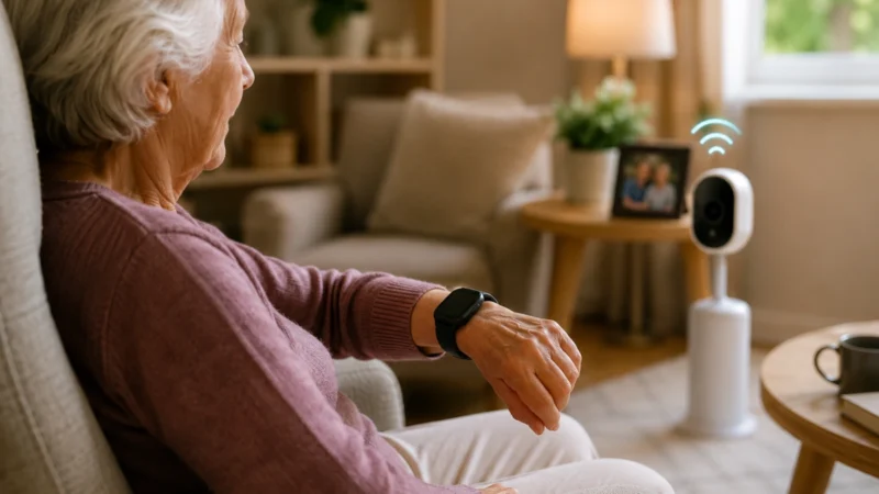 Beste wearable voor ouderen thuiszorg