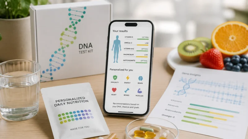 DNA supplementen gepersonaliseerde vitamines zinvol