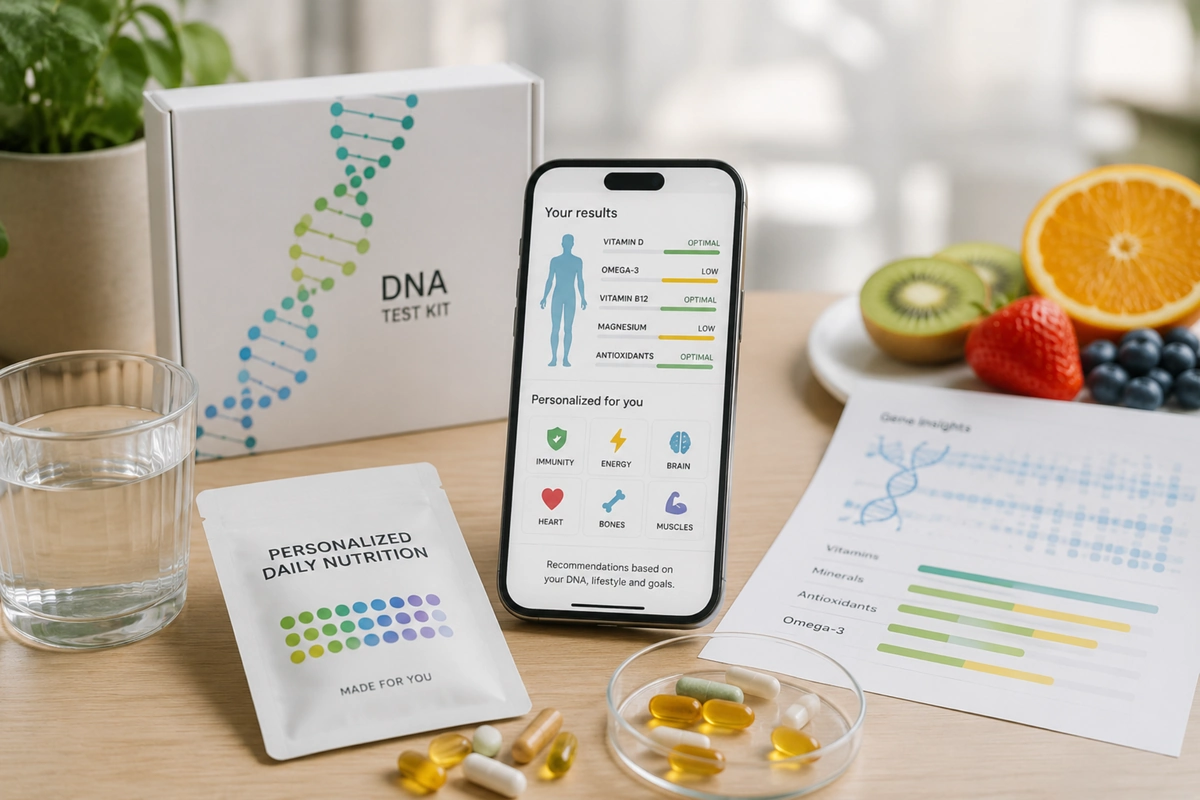 DNA supplementen gepersonaliseerde vitamines zinvol