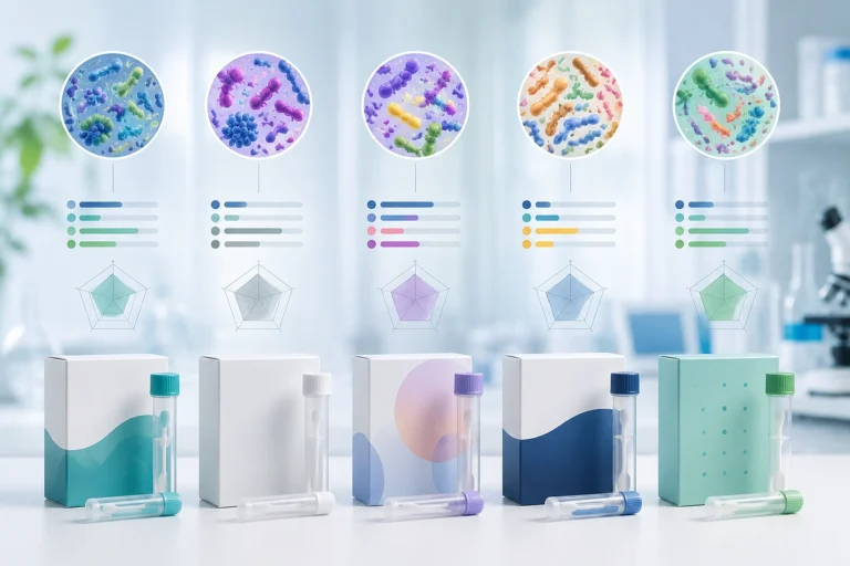 Microbioom testen vergeleken (2026)